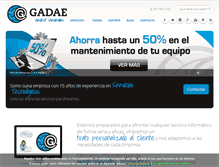 Tablet Screenshot of gadae.com
